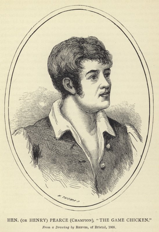 Hen (veya Henry) Pearce, Şampiyon, Oyun Tavuğu, Bristol
