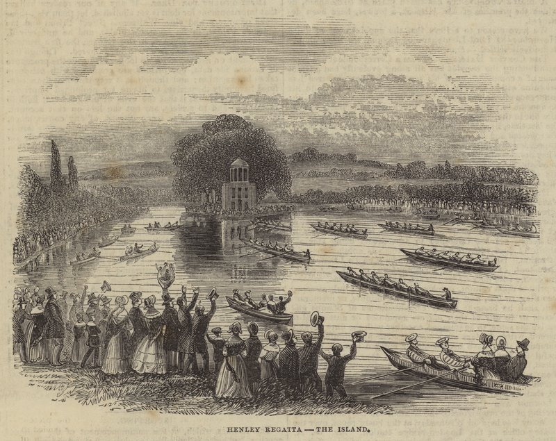 Henley Regatta, Ada (gravür) by English School