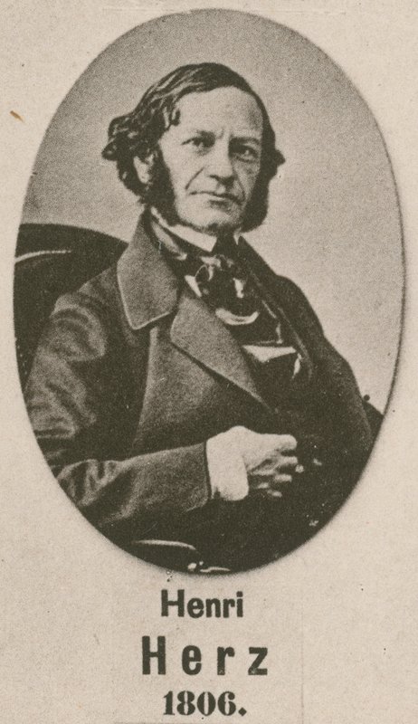 Henri Herz (gravür) by English School