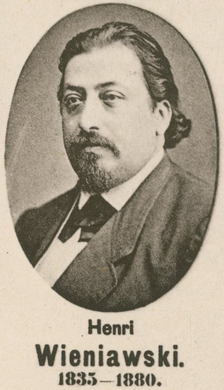 Henri Wieniawski (gravür) by English School