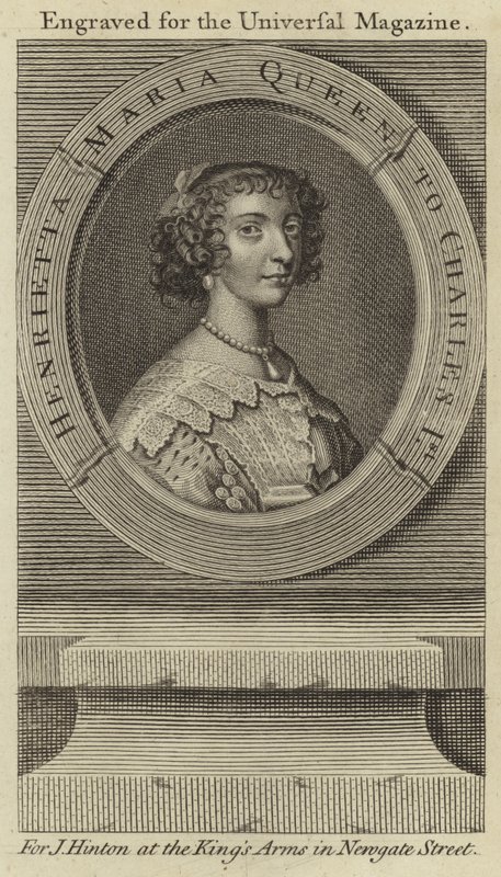 Henrietta Maria, I. Charles Kraliçesi by English School
