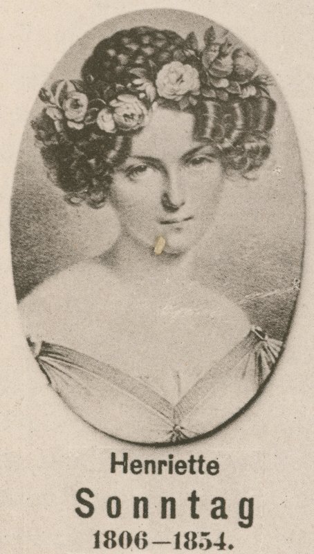 Henriette Pazar (gravür) by English School