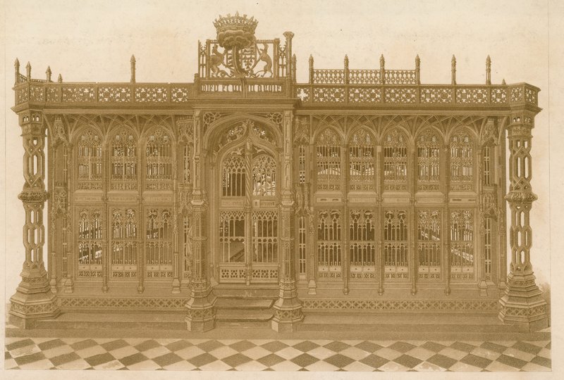 Henry 7 Şapeli, Westminster Abbey, Londra by English School