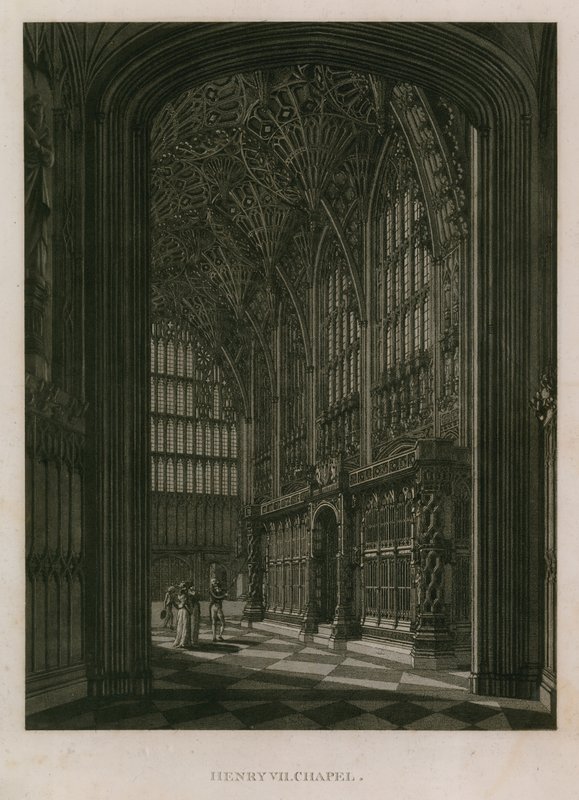 Henry 7 Şapeli, Westminster Abbey, Londra by English School