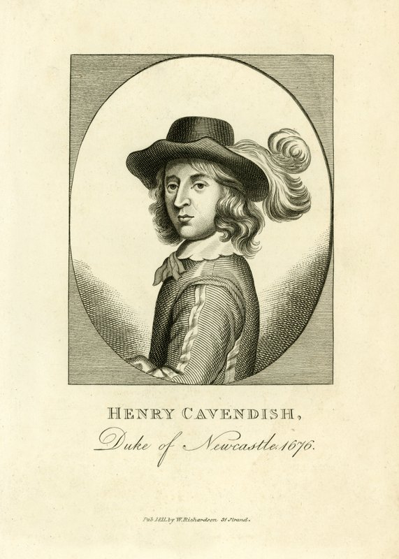 Henry Cavendish, Newcastle Dükü by English School