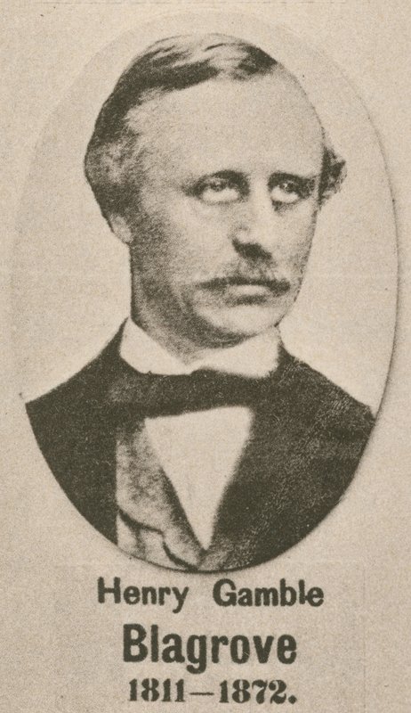 Henry Gamble Blagrove (gravür) by English School