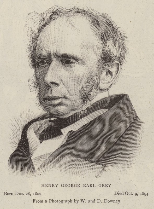 Henry George Earl Grey (gravür) by English School