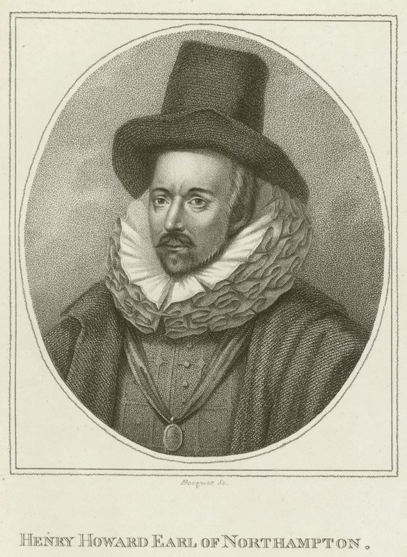 Henry Howard, Northampton Kontu (gravür) by English School