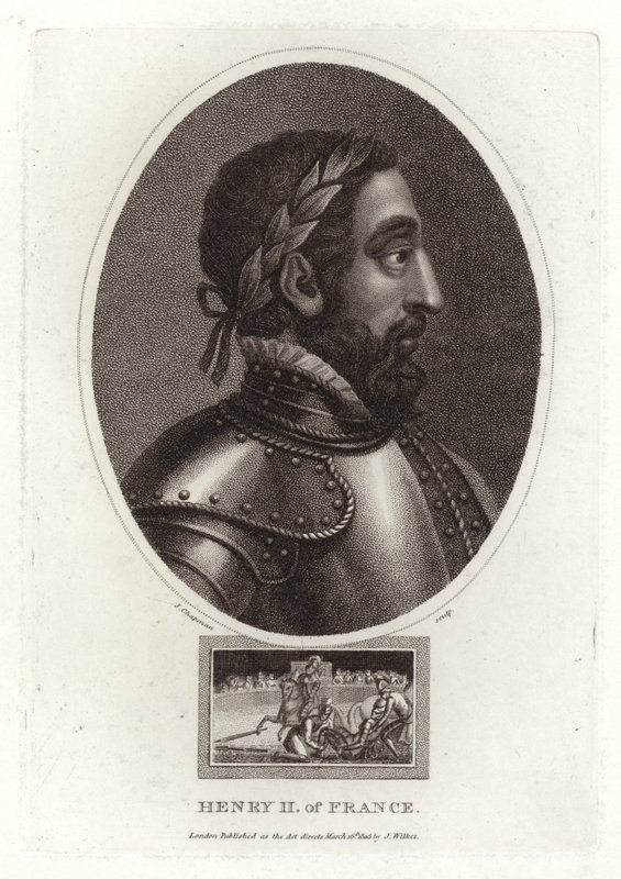 Fransa Henry II by English School