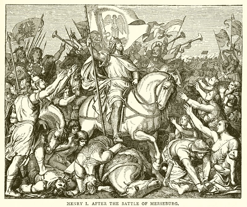 Henry, Merseburg Savaşı'ndan sonra by English School