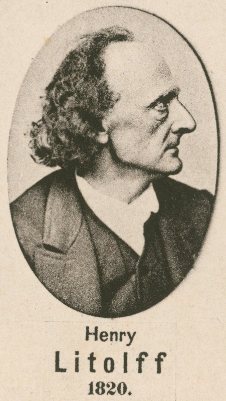 Henry Litolff (gravür) by English School