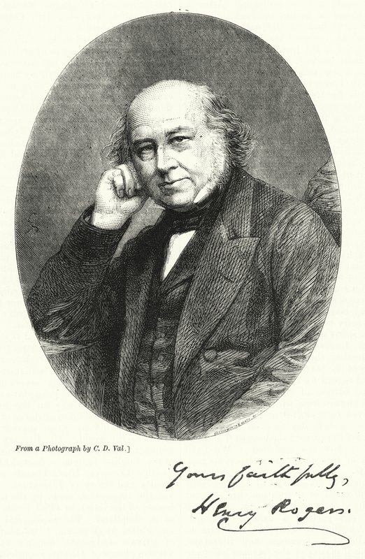 Henry Rogers (gravür) by English School