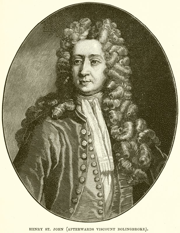 Henry St. John (Daha sonra Vikont Bolingbroke) by English School
