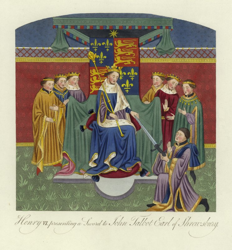 İngiltere Kralı Henry VI, Shrewsbury Kontu John Talbot
