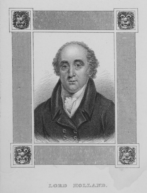 Henry Vassall-Fox, 3 Baron Hollanda, İngiliz Whig politikacı by English School
