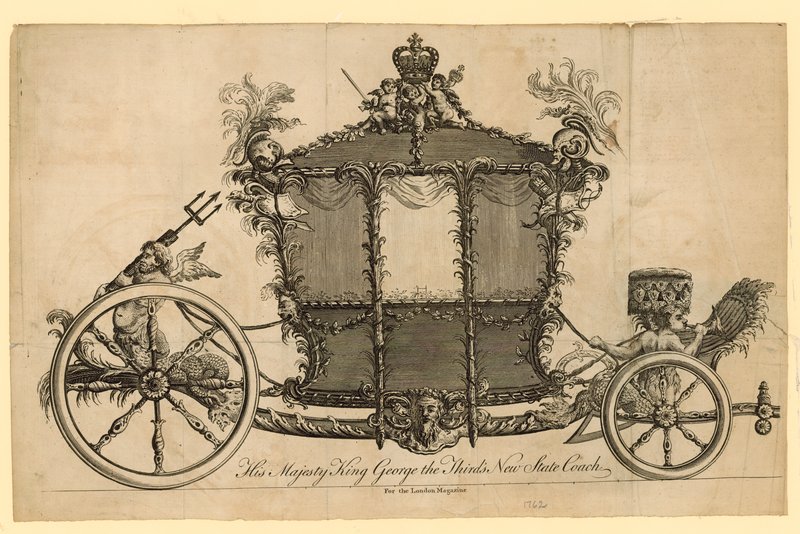 Majesteleri King George III Yeni Eyalet Koçu by English School
