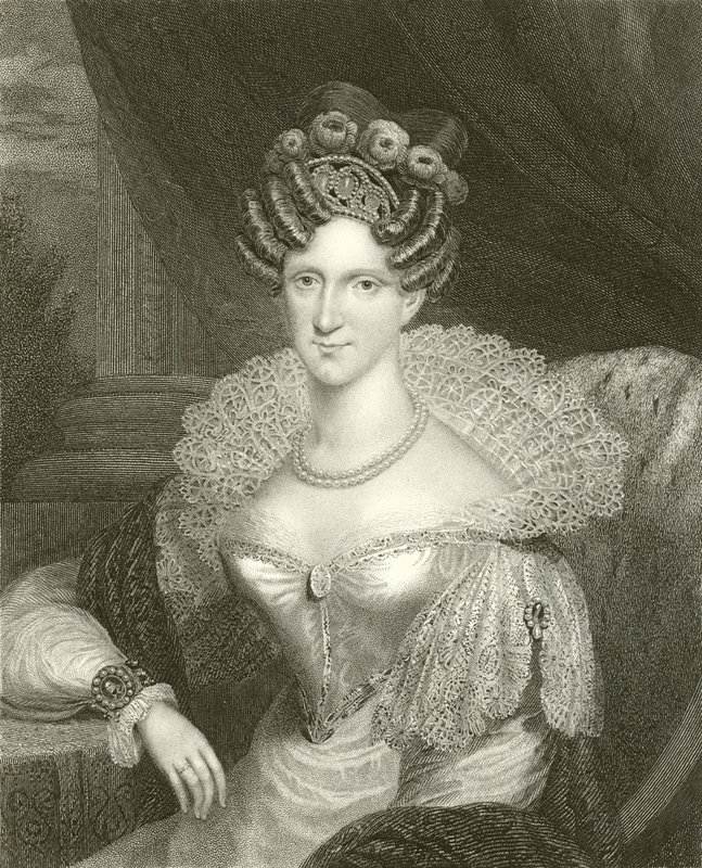 Majesteleri, Kraliçe Dowager by English School