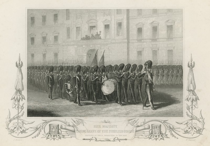 Majesteleri Fusilier Muhafızlarından veda ediyor by English School