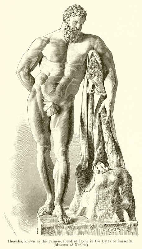 Farnese olarak bilinen Herkül, Roma