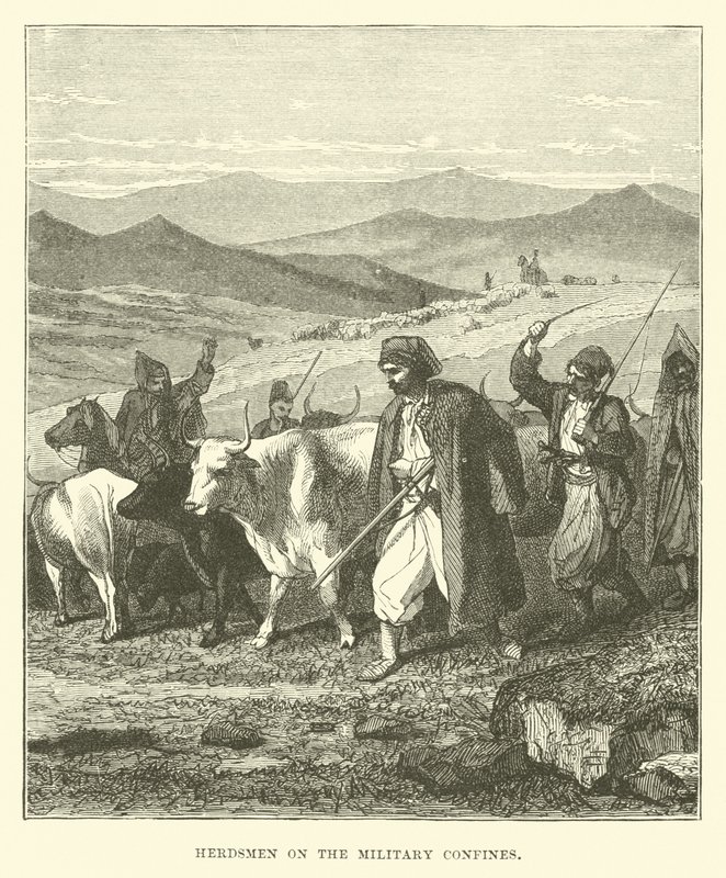 Askeri sınırlardaki çobanlar by English School