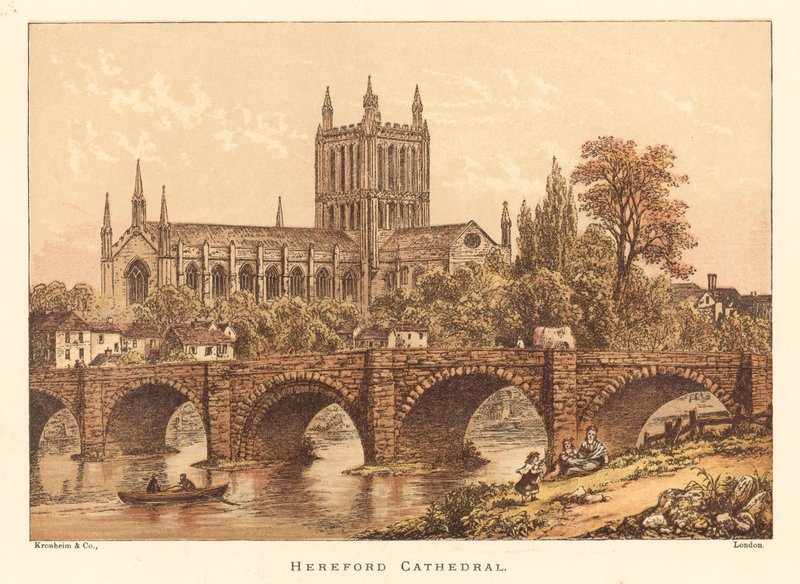 Hereford Katedrali by English School