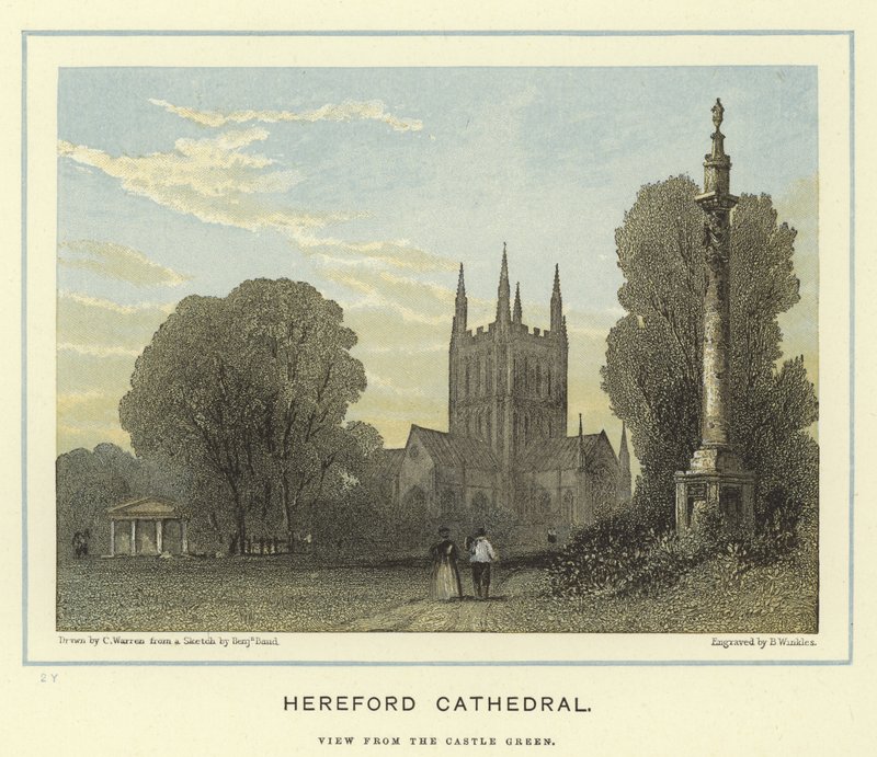 Hereford Katedrali, Castle Green
