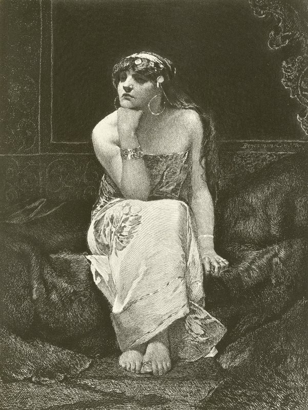 Herodias (gravür) by English School