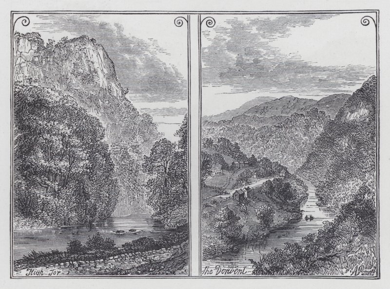 Yüksek Tor, Derwent (gravür) by English School