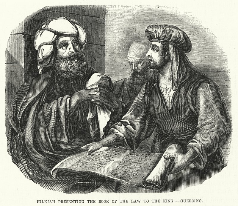 Hilkiah, Kanun Kitabı