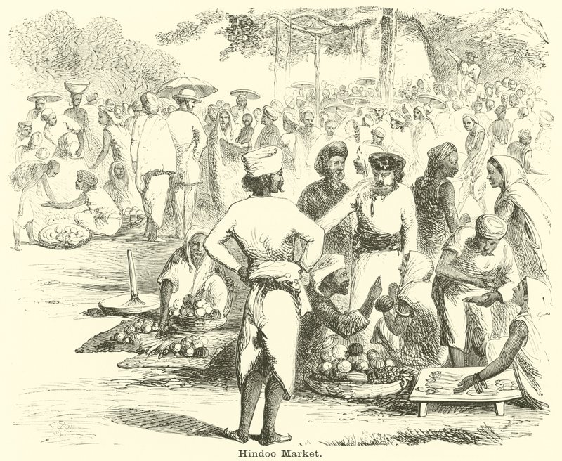 Hindu pazarı by English School