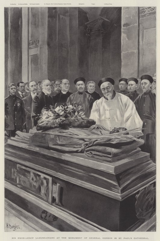 Ekselansları Li-Hung-Chang, St Paul Katedrali