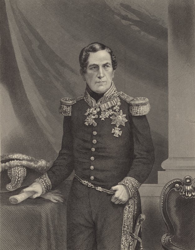 Majesteleri Kral Leopold by English School