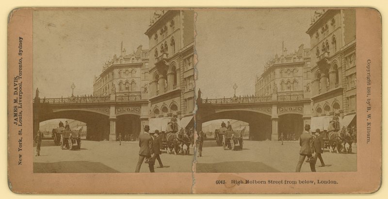 Holborn Viyadüğü; fotoğraf by English School