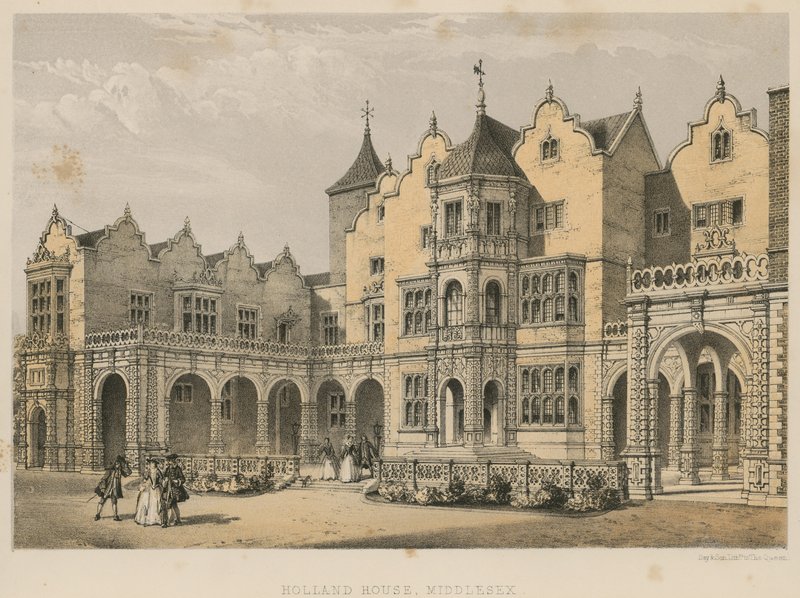 Hollanda Evi, Middlesex by English School