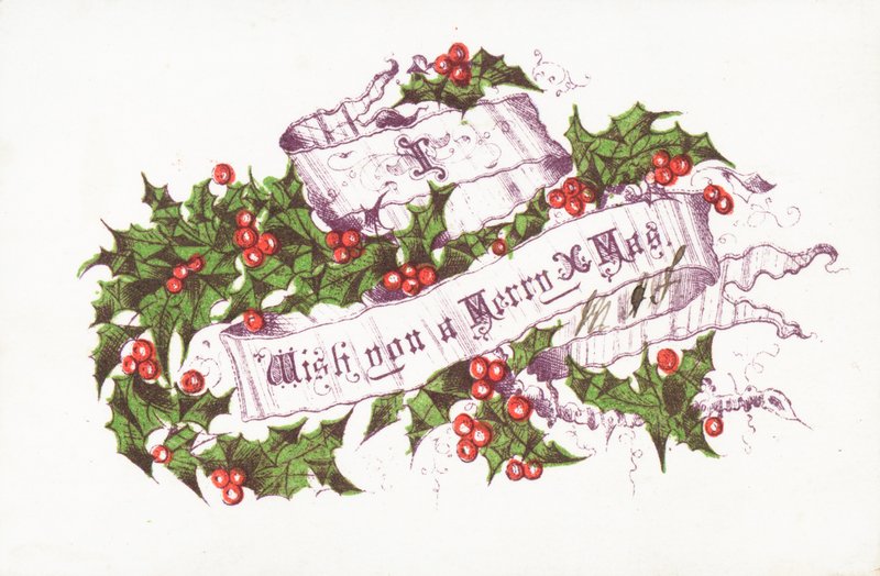 Holly ve Çilek, Noel Kartı by English School