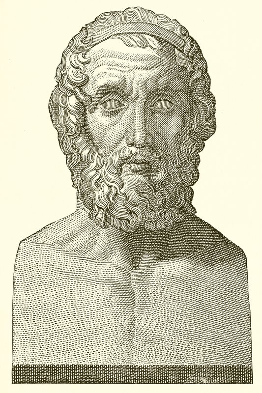 Homeros by English School
