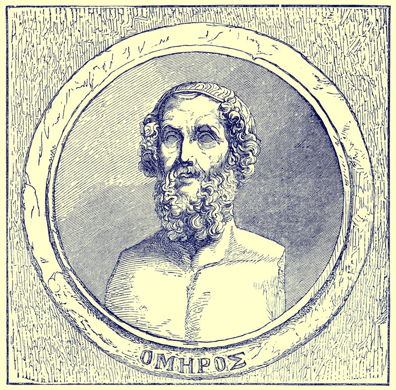 Homer, The Illustrated History of the World