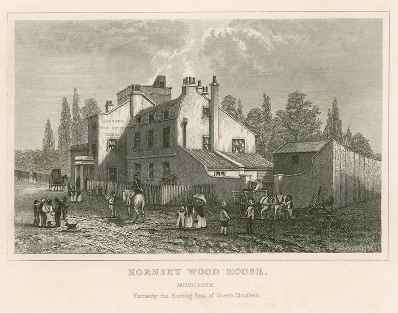 Hornsey Wood House Tavern, Londra by English School