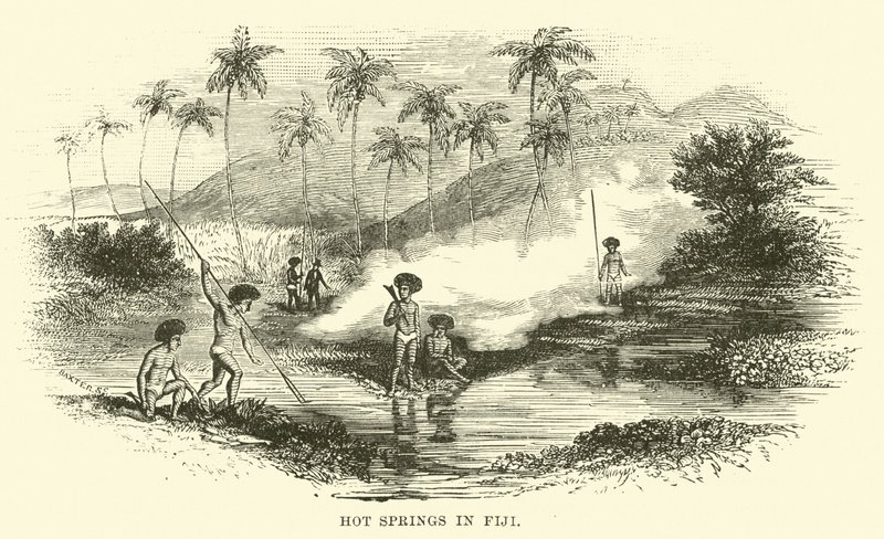 Fiji sınırlarındaki Kaplıcalar by English School