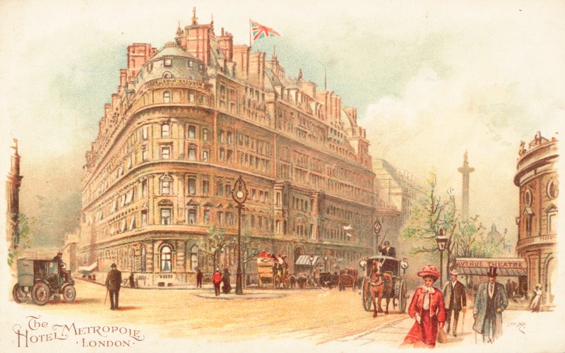 Whitehall Place Hotel Metropole by English School
