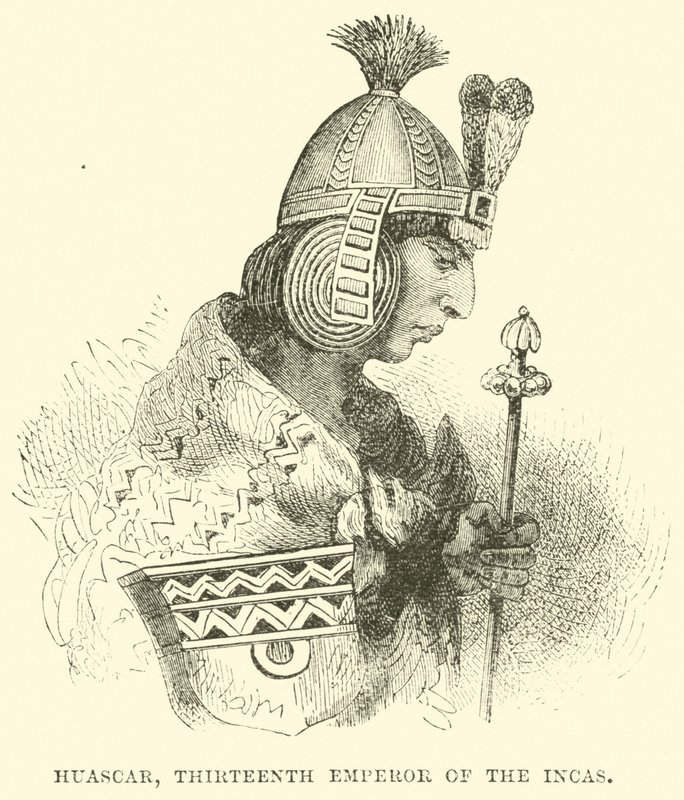 Huascar, İnkaların On Üçüncü İmparatoru by English School