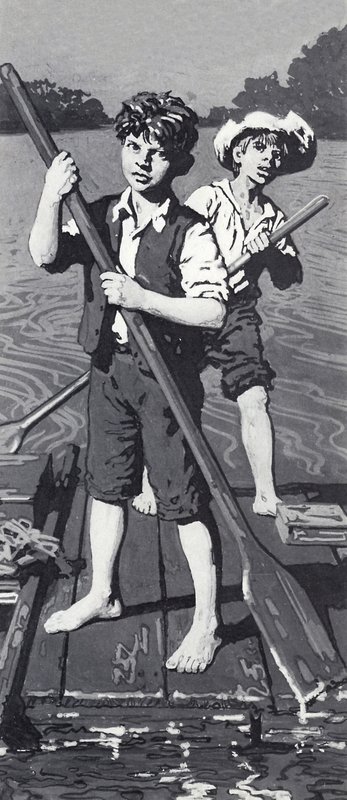 Huckleberry Finn ve Tom Sawyer by English School