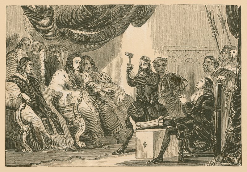 Hugh MKail, Boot ile işkence gördü by English School