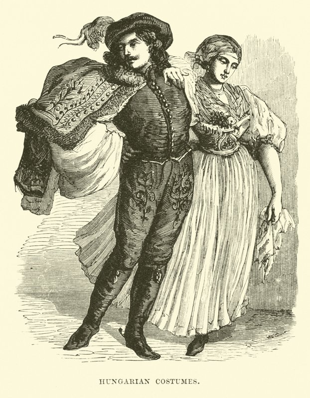 Macar kostümleri by English School
