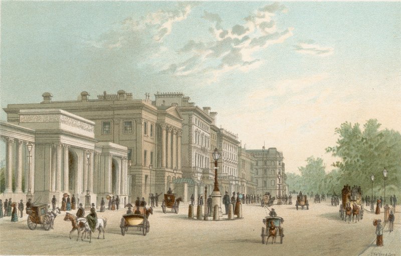 Hyde Park Köşesi - Piccadilly by English School