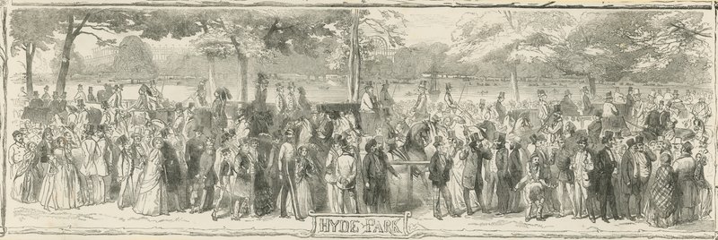 Hyde Park, Londra by English School