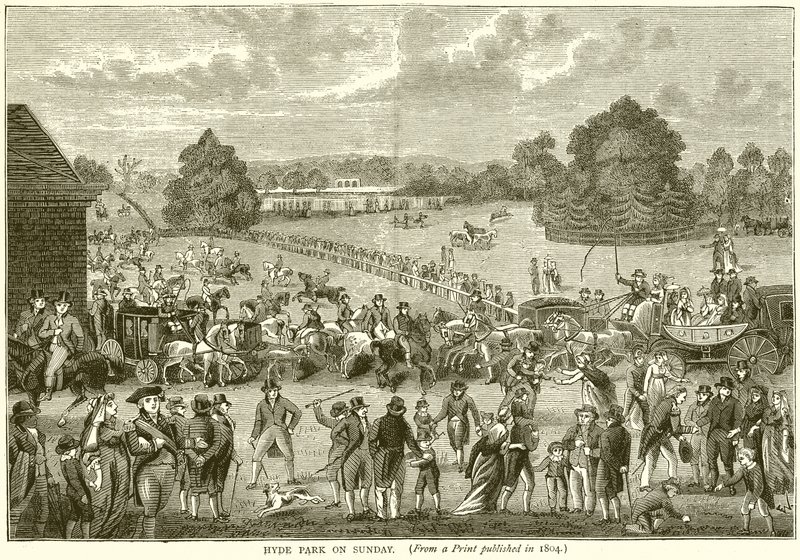 Pazar günü Hyde Park by English School