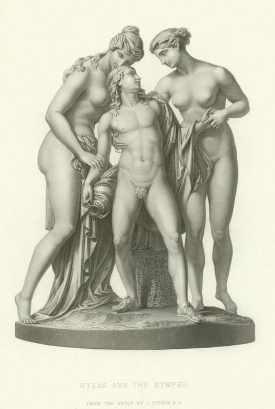 Hylas ve Periler by English School