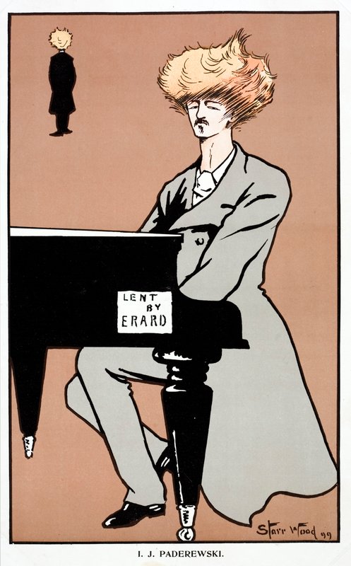 Ignacy Jan Paderewski, Polonyalı piyanist, besteci, politikacı ve bağımsızlık kampanyacısı by English School