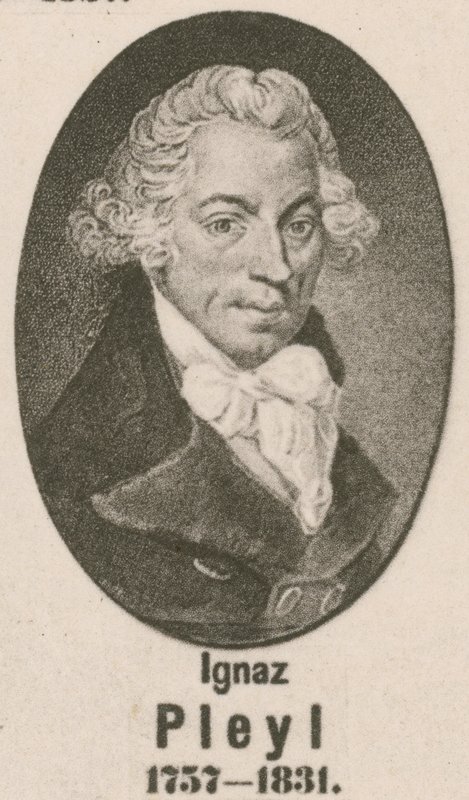 Ignaz Pleyl (gravür) by English School